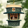 Joycorners Custom Name and Photo Coffee Shop Ornament, Coffee Love Christmas Gift 2D Flat LM2111