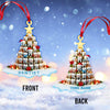 Joycorners Custom Name Dentist Ornament, Christmas Gift for Dentists 2D Flat LM2211