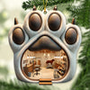 Joycorners Custom Name and Photo Groomer Ornament, Home Decor Christmas Gift 2D Flat LM2211