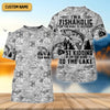 Joycorners I'm A Fishaholic On The Road To Recovery Fishing UPF Shirts, Funny Fishing Shirt, Fishing Shirts For Men