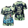Joycorners Bass Jumpers Fishing Shirts, I Jerk It Every Chance I Get, SPF Long Sleeve Shirts, Fishing Shirts For Men