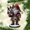 Joycorners Custom Name Scotland Ornament, Christmas Gift for Scotland Lover5 2D Flat LM2211