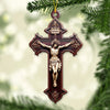 Joycorners Custom Name Jesus Christ Ornament, Christmas Gift for Christian 2D Flat LM2211