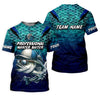 Joycorners Bass Fishing UPF Shirts, Long Sleeve Sun Shirt, Camo Long Sleeve Shirt, Fishing Shirts For Men