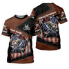 Joycorners Fishing American Flag UPF Fishing Shirt, Patriotic Fishing Shirt, Men's Fishing Shirts, Gift For Fisherman