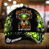 Joycorners I've Got Hunting In My Heart Jesus In my Veins 3D Multicolor Personalized Cap