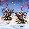 Joycorners Custom Name Dinosaur, Prehistoric People Ornament 2D Flat LM2111