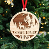 Joycorners Personalized Bow Hunter Ornament 2025 – Custom Name Gift for Deer Hunters MT1111