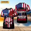Joycorners Fishing Saved Me From Becoming A Pornstar Patriotic Fishing UPF Shirts, Funny Fishing Shirt, Fishing Shirts For Men