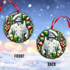Joycorners Custom Name Chef Ornament, Christmas Gift for Cooking Lovers 2D Flat LM2211