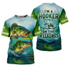 Joycorners I'm A Hooker Fishing UV Shirts, Funny Fishing Shirt, Fisherman Outfit, Fishing Shirts For Men