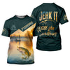 Joycorners Jerk It Till She Swallows Fishing UV Shirts, Fish Shirt Funny, Fishing Jersey, Fishing Shirts For Men