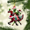 Joycorners Custom Name Dance Sport Christmas Ornament, Couple Christmas Gift 2D Flat LM2111