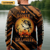 Joycorners I'm A Hooker On This Halloween Fishing UPF Shirts, Funny Fishing Shirt, Fishing Shirts For Men