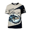 Joycorners Bass Fishing Shirt, Long Sleeve Sun Shirt, Camo Long Sleeve Shirt, Mens Fishing Shirt