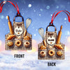 Joycorners Custom Name Baker Ornament, Christmas Gift for Baker Lovers 2D Flat LM2211