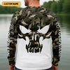 Joycorners Deep Ocean Fishing SPF Shirt For Men, Camouflage Fishing Shirts, Fishing Gifts For Men, Men's Fishing Shirt
