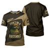 Joycorners Don't Be A Basshole Men's Fishing Shirt, Mahi Fishing Shirt, UPF Fishing Shirt