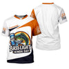 Joycorners Basslight Kinda Day Fish And Beer Funny Fishing Shirt, SPF Shirt For Men, Gift For Fisherman, Bass Fishing