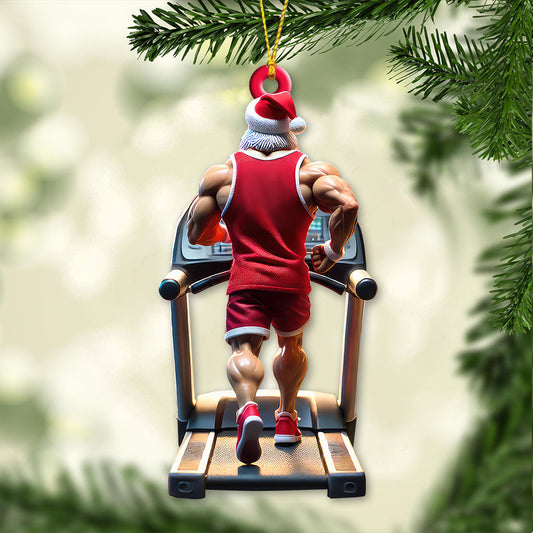 Joycorners Custom Name Gym Ornament, Gymnastics Christmas Gift4 2D Flat LM2211