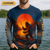 Joycorners I Can't Work Today My Arm Is In A Cast Fishing UPF Shirts, Funny Fishing Shirt, Fishing Gifts For Men