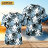 Joycorners Bigfoot Blue Camo Fishing SPF Shirts, Bassquatch Fishing Shirts, Fishing Shirts For Men, Funny Fisherman Gift