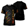 Joycorners It's In My DNA Fishing UPF Shirts, Funny Fishing Shirt, Men Jersey, Presents For Fishermen