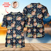 Joycorners Custom Face Fishing UPF Shirts, Mens Fishing Shirts Long Sleeve, Gift For Fisherman