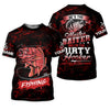 Joycorners He’s the Master Baiter & I’m the Dirty Hooker SPF Shirts, Fishing Shirts For Men, Fisherman Gift