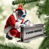 Joycorners Custom Name Welder Ornament, Christmas Gift for Welder 2D Flat LM2111