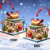 Joycorners Custom Name Fast Food Store Ornament, Fast Food Christmas Gift 2D Flat LM2111