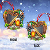 Joycorners Custom Name Ireland Ornament, Christmas Gift for Ireland Lover 2D Flat LM2211