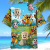 Joycorners Funny Food Camping Hawaiian Shirt
