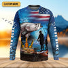 Joycorners Just Another Beer Drinker With A Fishing Problem UPF Fishing Shirt, Men's Fishing Shirts, Funny Fisherman Gift