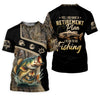 Joycorners I Have A Retirement Plan Fishing UV Shirts, Tree Camouflage, Fishing Jersey, Gift For Fisherman