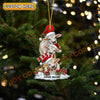 Joycorners Cow Family Ornament, Acrylic Ornament (8 Breed Options)