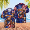 Joycorners Cute Cows Bandana Merica USA Flag 3D Hawaiian Shirt (10 Breeds)