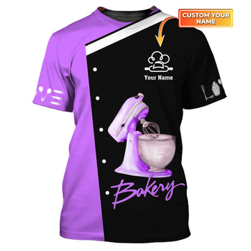 BAKER - Custom Bakery Shirt Gift For Baking & Cake Lover Printed Shirt
