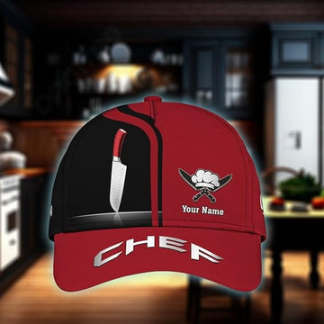 Joycorners Chef 78 Customized Name Cap