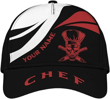 Joycorners Chef 72 Customized Name Cap