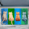 Joycorners Cute Cat Doormat, Look At Me, Doormat For Home Decor Housewarming Gift, Welcome Mat Gift For Cat Lovers LM0210