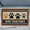 Joycorners Funny Dog Doormat, Wipe Your Paws, Doormat Gift For Dog Lovers, Home Decor Housewarming Gift, Dog Welcome Mat LM0210