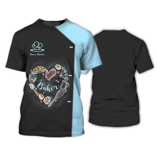 BAKER - Custom Bakery Shirt Gift For Baking & Cake Lover Printed Shirt