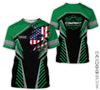 Joycorners Personalized Diesel Mechanic Shirt, Green Garage Uniform, Gift for Car Guys & Technicians, Size S to 5XL PT2609