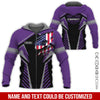 Joycorners Personalized Diesel Mechanic Shirt, Purple Garage Uniform, Gift for Car Guys & Technicians, Size S to 5XL PT2609