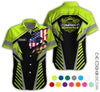 Joycorners Personalized Diesel Mechanic Shirt, Yellow Green Garage Uniform, Gift for Car Guys & Technicians, Size S to 5XL PT2609