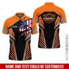 Joycorners Personalized Diesel Mechanic Shirt, Orange Garage Uniform, Gift for Car Guys & Technicians, Size S to 5XL PT2609