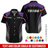 Joycorners Custom Mechanic Shirt for Men, Printed Pocket Shirt, Purple Mechanic T-Shirt, Unisex Fit for Men and Women, Gift Idea for Car Lovers & Technicians PT2609