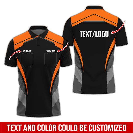 Joycorners Custom Mechanic Shirt for Men, Printed Pocket Shirt, Orange Mechanic T-Shirt, Unisex Fit for Men and Women, Gift Idea for Car Lovers & Technicians PT2609