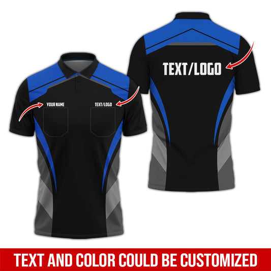 Joycorners Custom Mechanic Shirt for Men, Printed Pocket Shirt, Blue Mechanic T-Shirt, Unisex Fit for Men and Women, Gift Idea for Car Lovers & Technicians PT2609